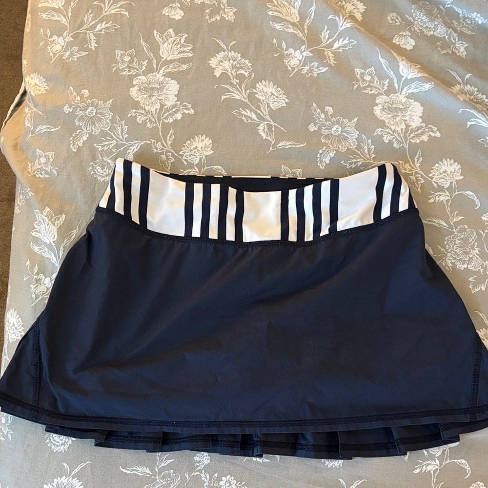 lululemon athletica navy skort